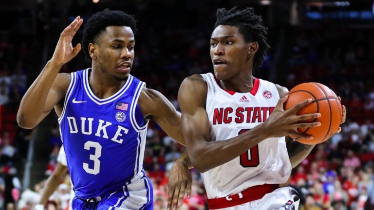 NC State Vs Duke January 27, 2025, 8:30 PM ET